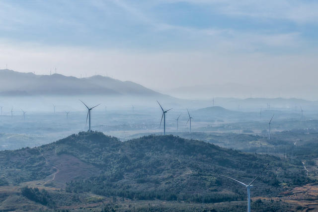 湖南道县：风电绿能促发展