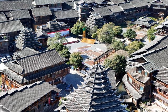 油茶、古村、侗寨、农村、乡愁