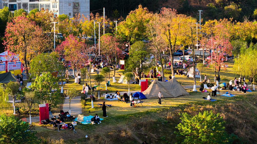 新化 资江 秋游 休闲娱乐 烧烤 户外活动