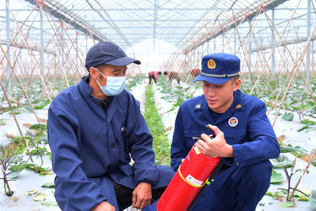 消防 安全 秋冬防火 农村 田间课堂