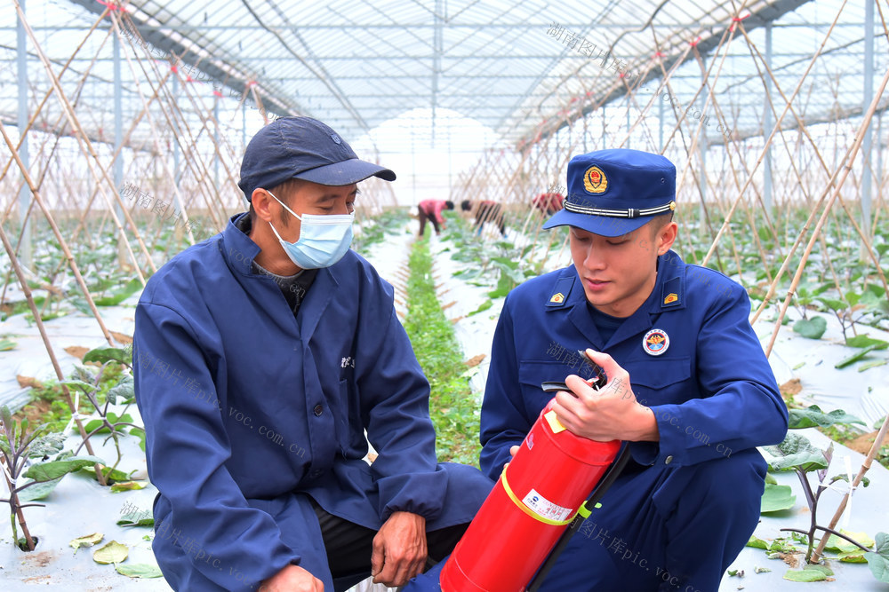 消防 安全 秋冬防火 农村 田间课堂