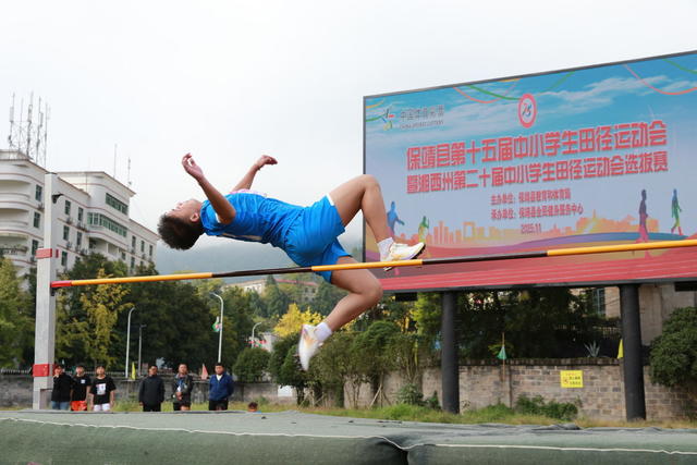 运动会 跨栏 实心球 站立式投掷鱼雷 运动健儿 保靖县 中小学生运动会 跪立式实心球 后抛式实心球 跳高 跳远