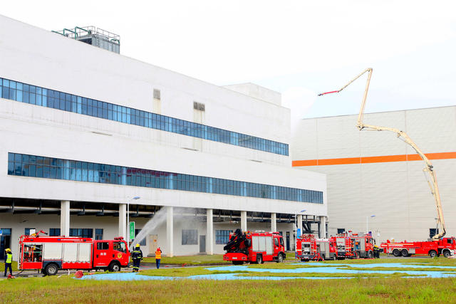 消防 安全 企业 实战 演练 协同作战 