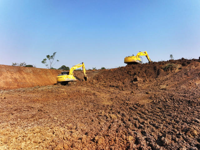 初冬  水利  堰塘  清淤  扩容