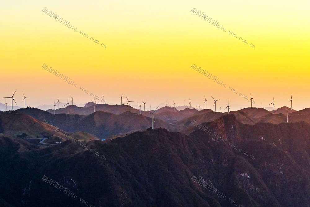 风力 发电 南山 牧场 草地
