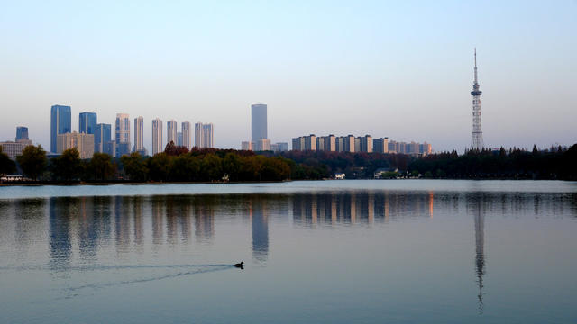 烈士公园五彩缤纷