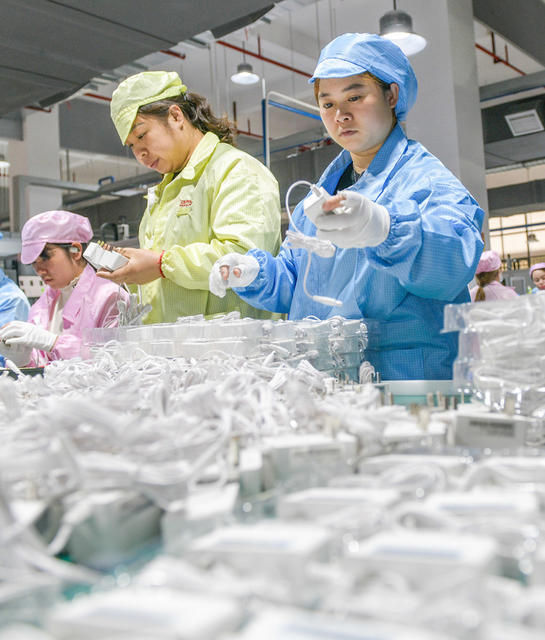 湖南道县：赶订单忙生产