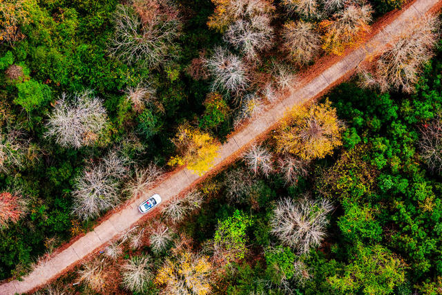 巡逻 交警 警车 路 隐患