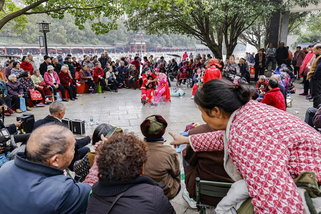 临武县--小调演出进社区