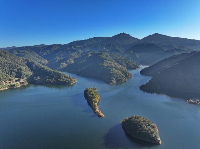 南山公园 湿地 水库 