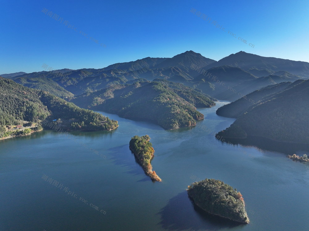 南山公园 湿地 水库 