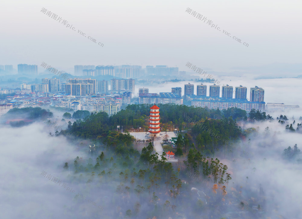 嘉禾：云雾升腾入画来