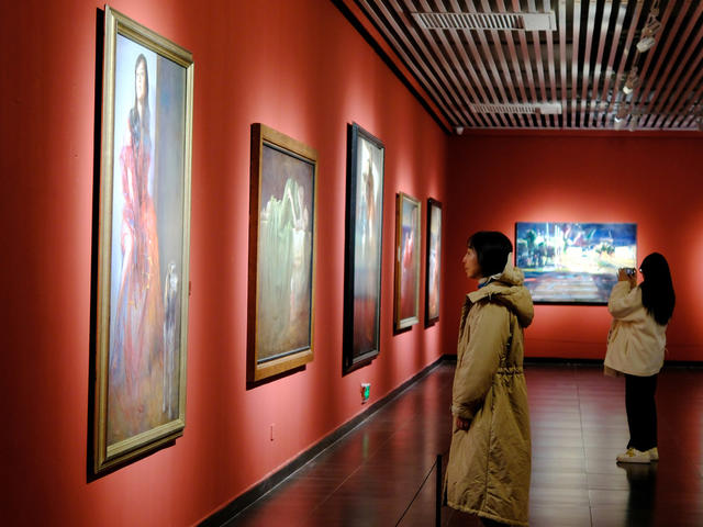 戴平均，艺术天地展