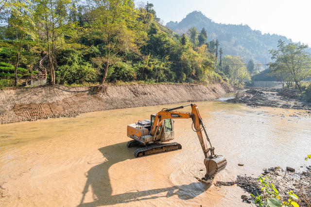 冬修河道防春汛