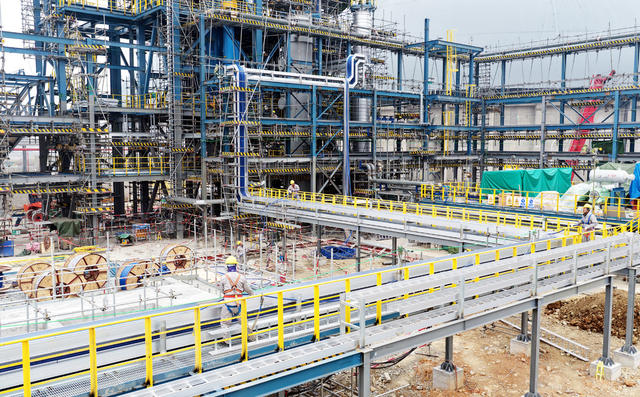 项目建设迎新年