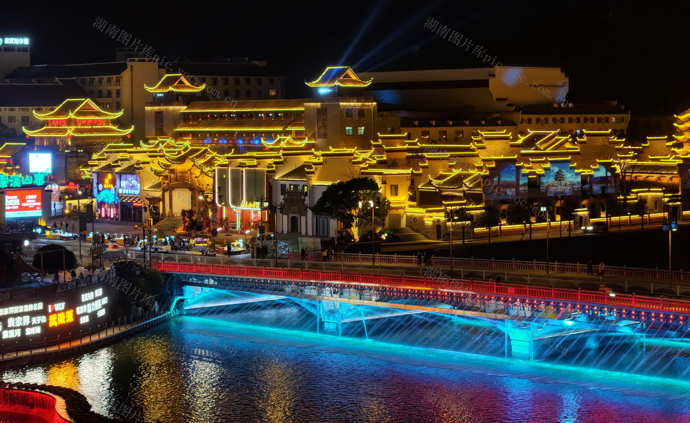 索溪河 夜游 武陵源