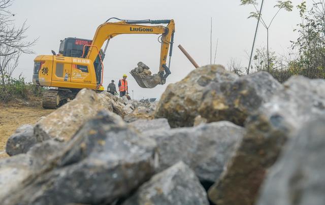 湖南道县：高标准农田建设忙