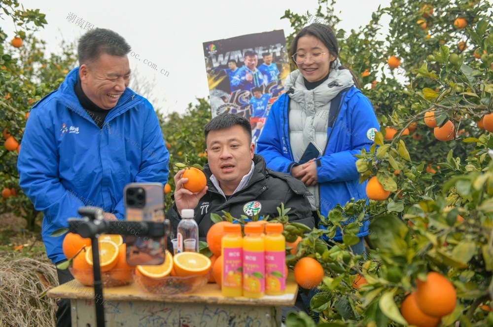 湖南道县：公益直播助农销售