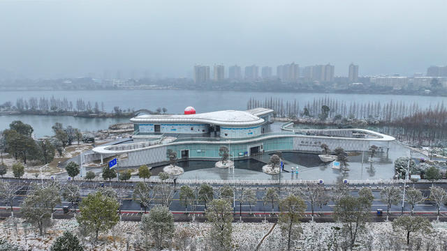 资兴市 东江湾 旅游度假区 雪景 