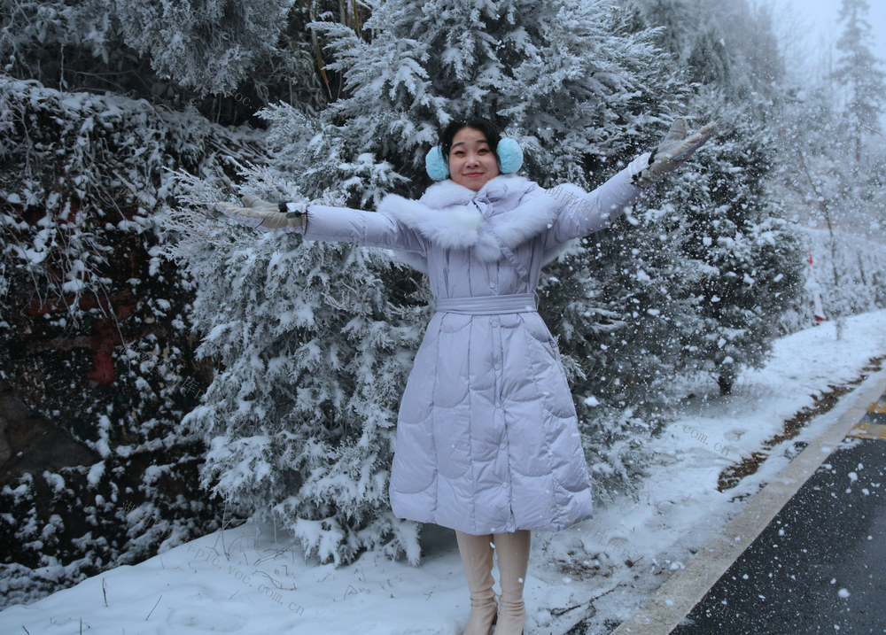 湖南桂东 瑞雪 桂东寒口坳 银装素裹 客