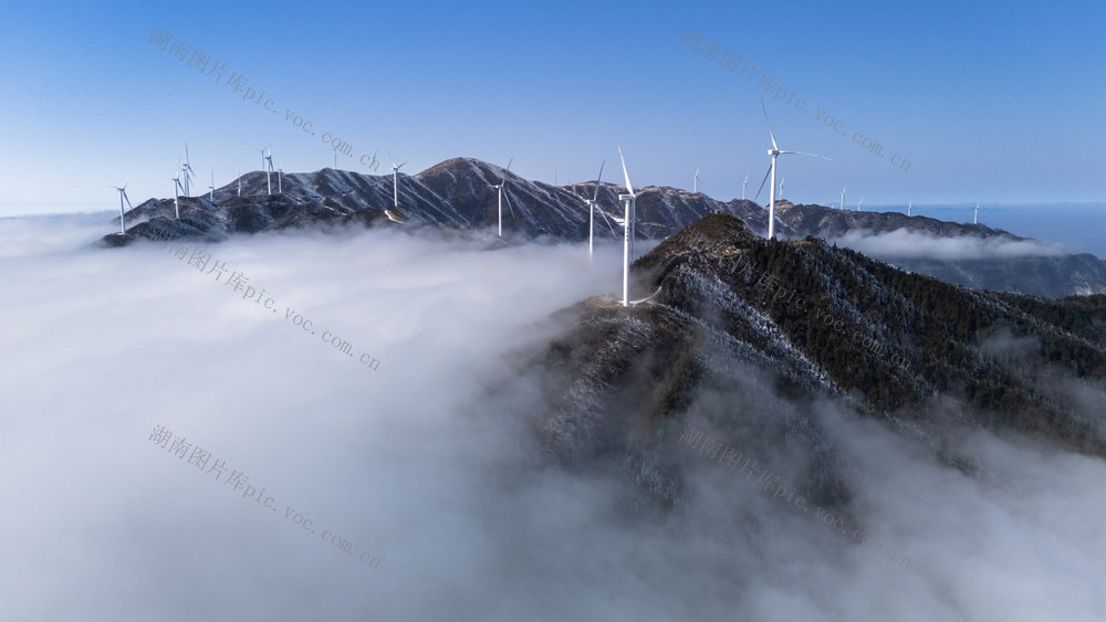  冰雪 雾凇 雪景 冬日 冷空气 低温