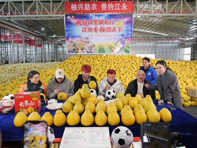 湘超冠军助农直播