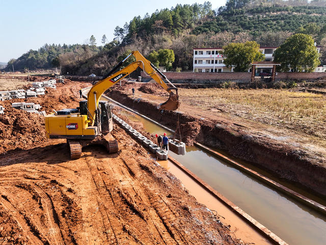 冬修   水利   施工  水渠  灌溉  