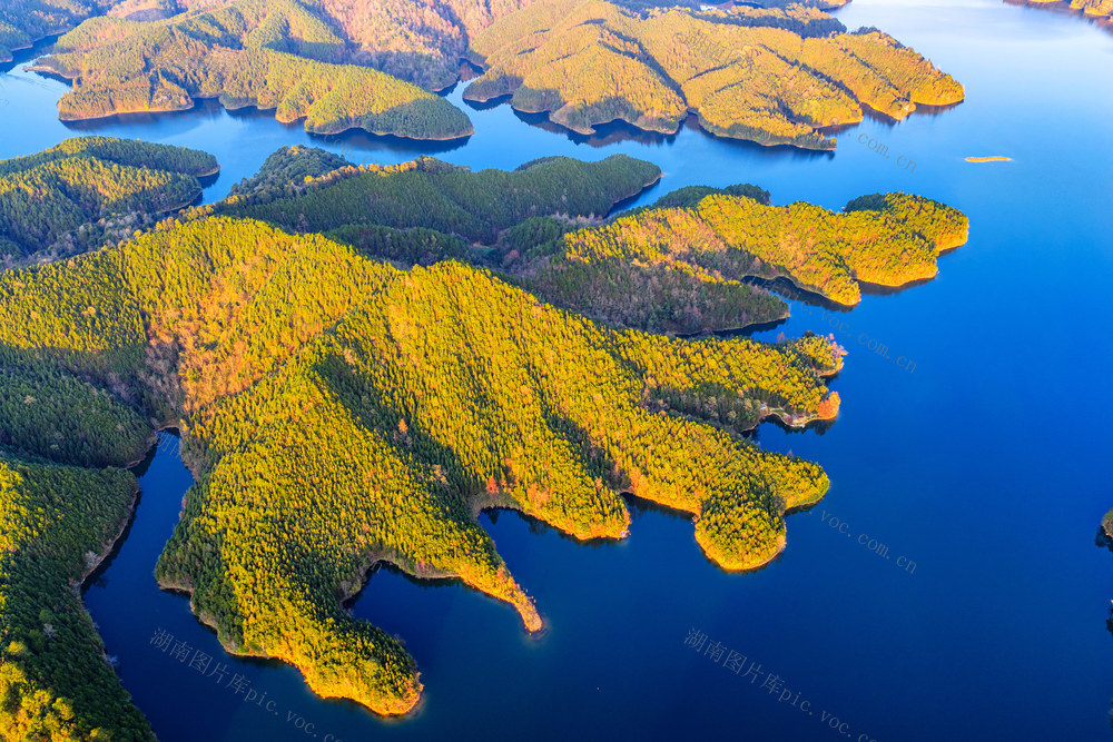 湿地 生态 水库 山水 山清水秀