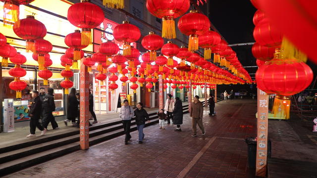 春节 宁远 张灯结彩 节日  