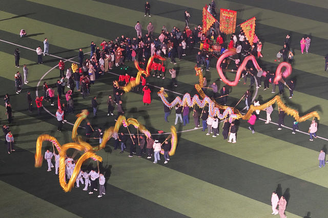 舞龙舞狮  春节