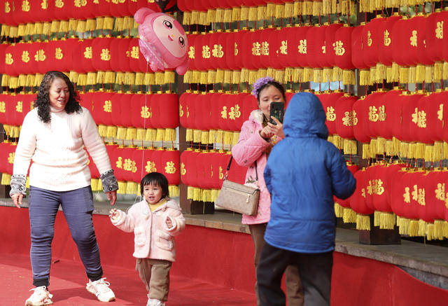 集市 年味 春节 