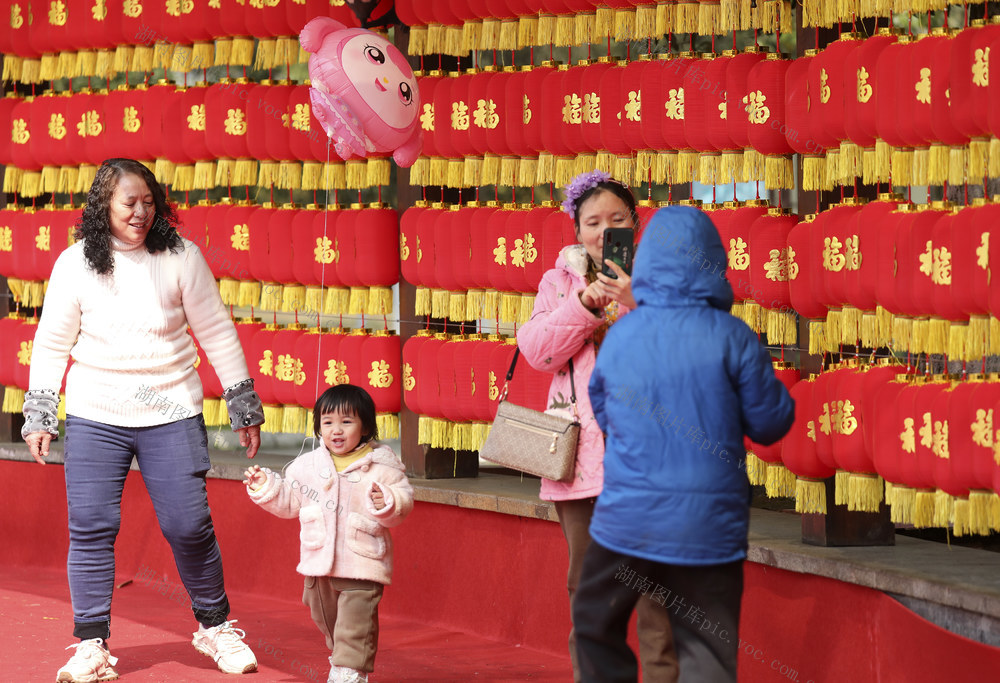 集市 年味 春节 