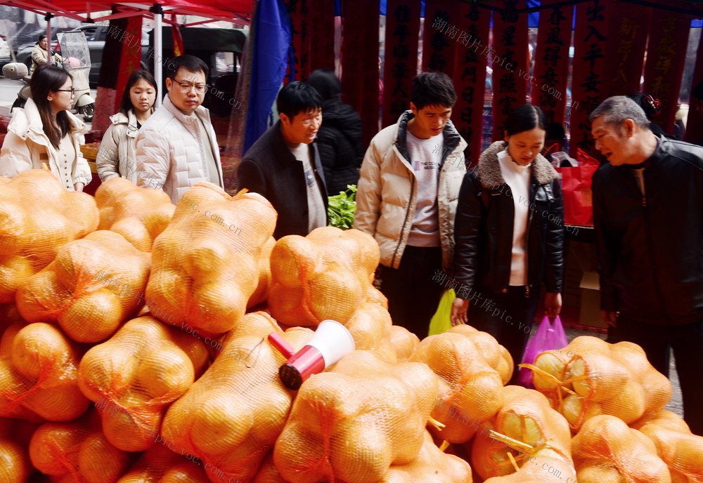 嘉禾：节日市场  物丰价稳