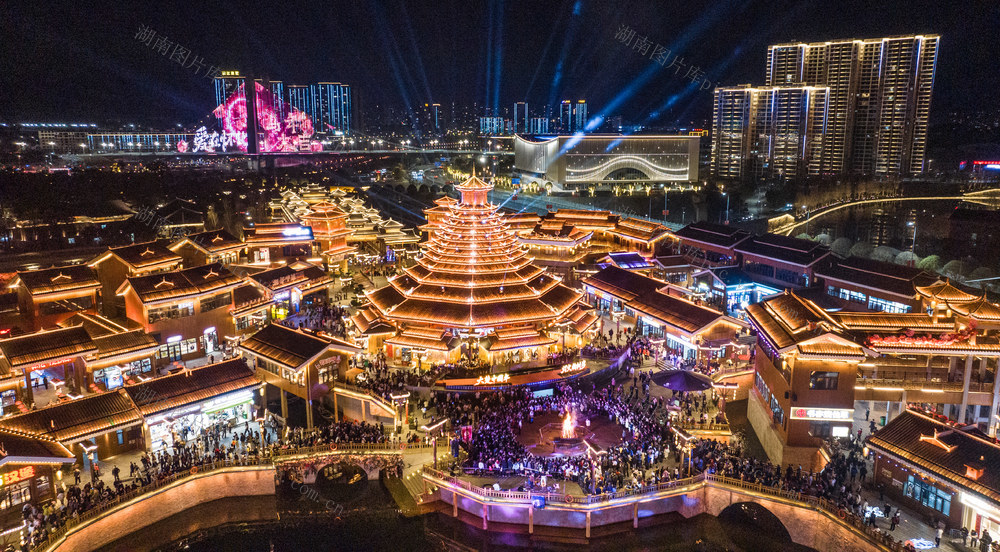 春节，怀化，节日气氛