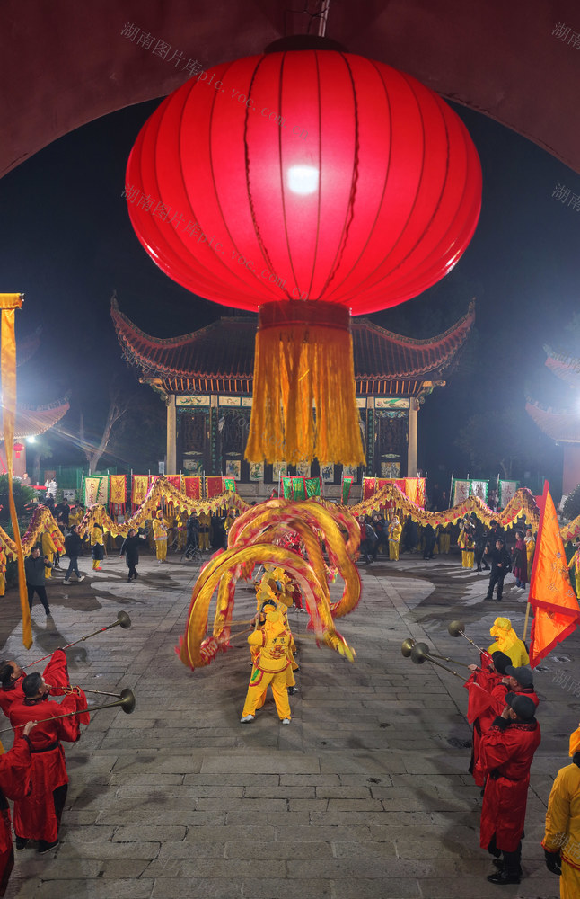 过年 马年 舞龙