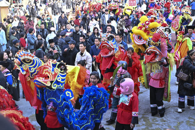 文化 非遗 民俗 湘西苗族百狮会