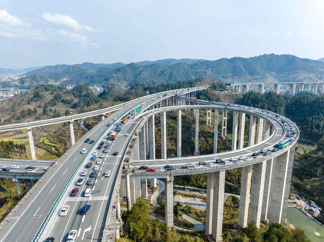 返程 石家寨互通大桥