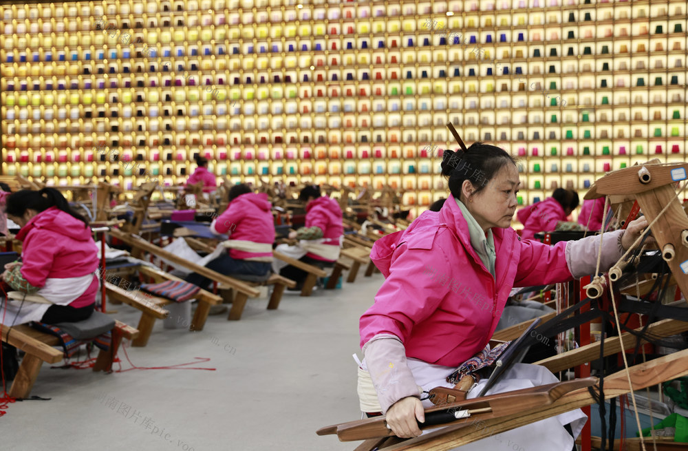 织锦 开工 新年