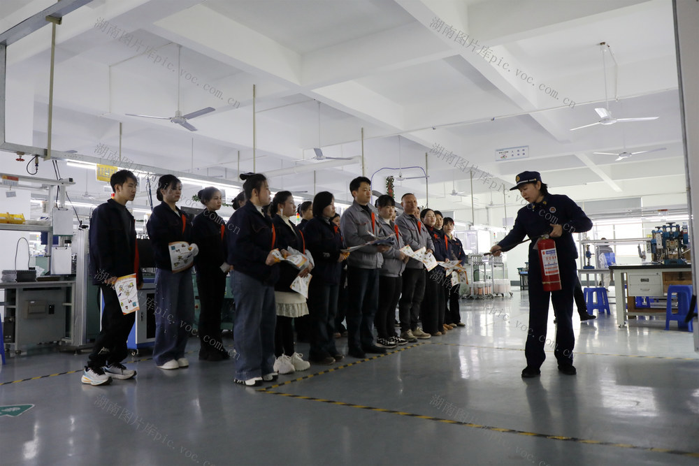 消防 安全 企业 宣传 复工复产 助力优化营商环境