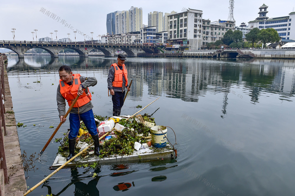 江永县  环境  清洁卫生 迎新春 