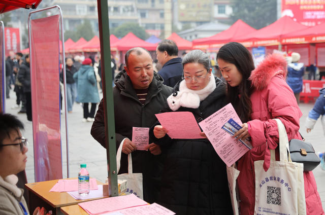 湘西龙山：春风行动 找个工作好过年