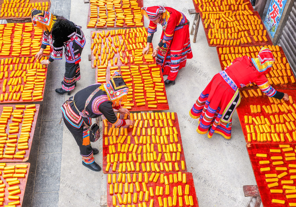 湖南江华：年糕飘香 年味浓