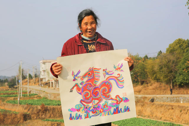 滩头年画 新春 春联 志愿服务