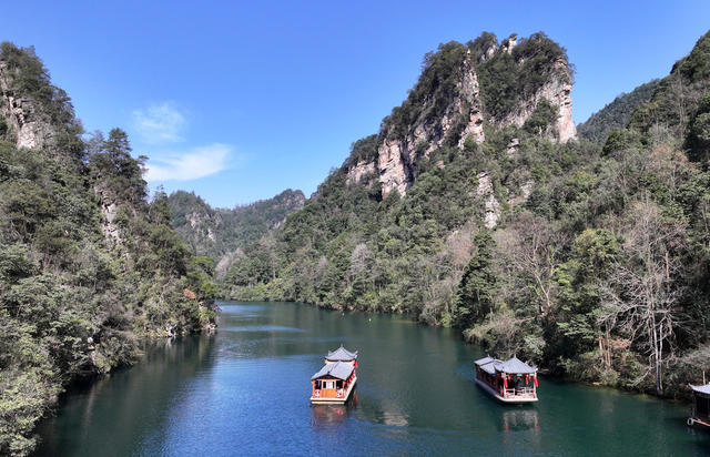宝峰湖 春游 张家界