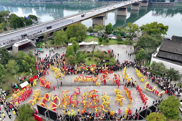 龙腾  狮跃  闹  元宵