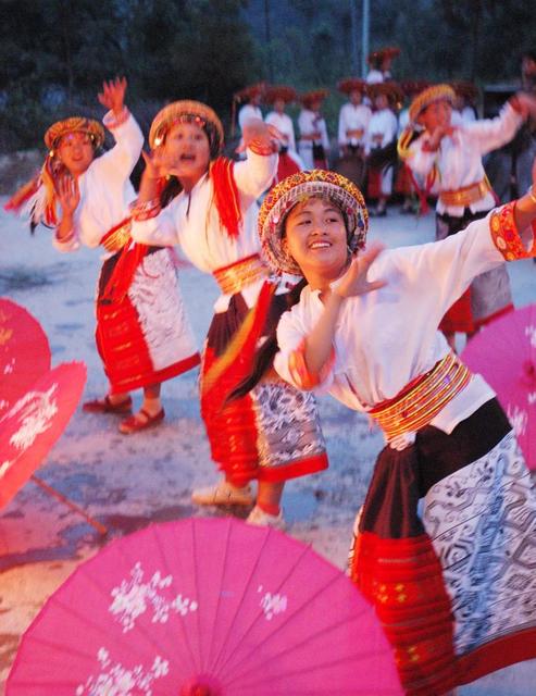 演出，隆回县，小沙江镇，虎形山，瑶族