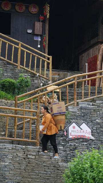 花垣县，十八洞村，梨子寨，楼梯