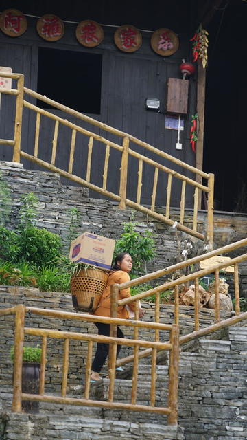 花垣县，十八洞村，梨子寨，楼梯