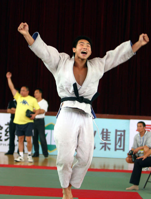 湖南省  第十届运动会  柔道  比赛