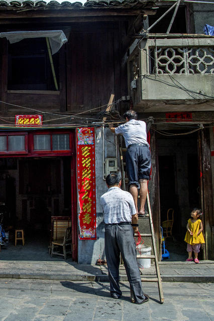 街道 街景 家居物品 杂物筐 室外